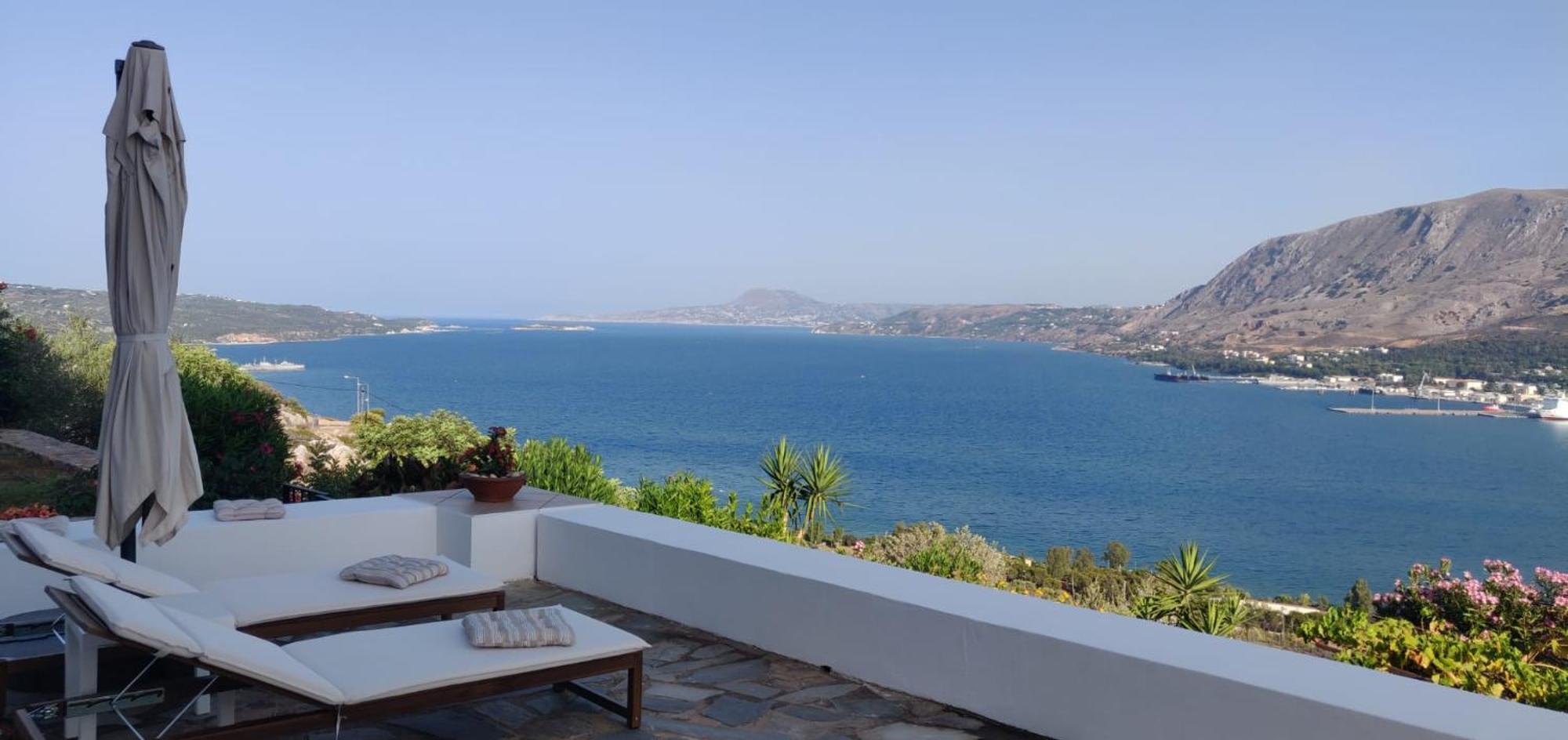 Panoramic Seaview Holiday House Суда Екстериор снимка
